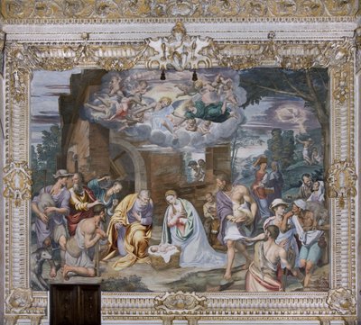 Adoración de los Pastores, 1578-82 de Simone Veneziano Peterzano