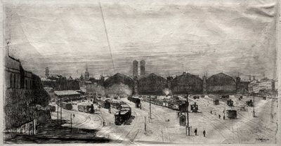 Estación de tren, 1883 de Sion Longley Wenban