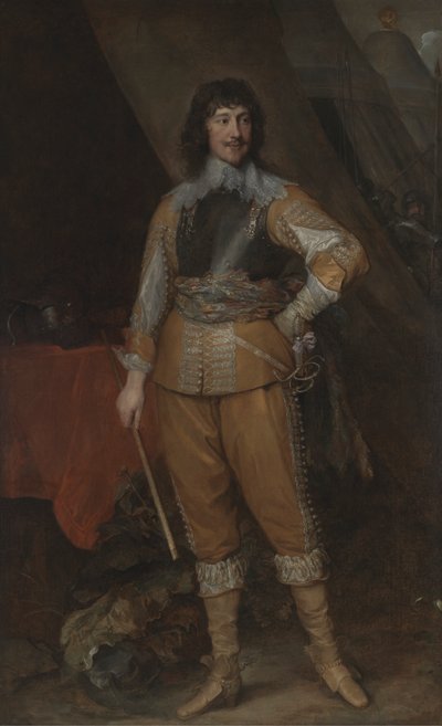 Mountjoy Blount, Conde de Newport [1985, Cormack, Catálogo Conciso YCBA]. de Sir Anthony van Dyck