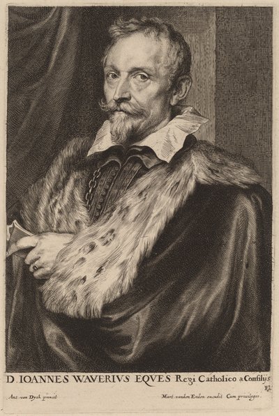Jan van der Wouwer de Sir Anthony van Dyck and Paulus Pontius