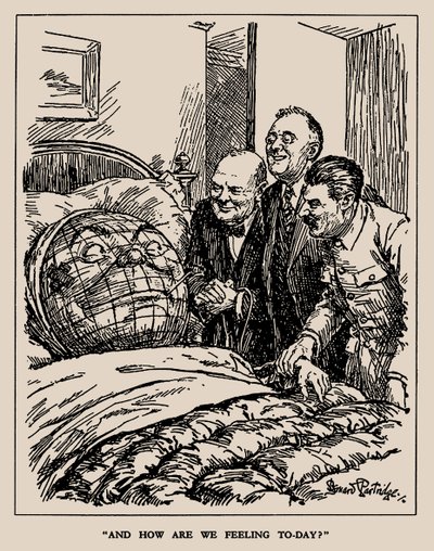 ¿Y cómo nos sentimos hoy?, 1945 de Sir Bernard Partridge