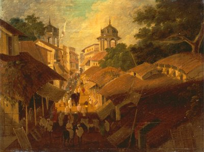 Calle en Patna de Sir Charles D