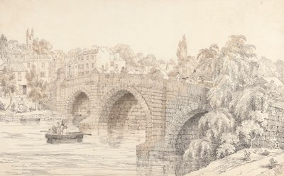 Totnes desde el Hotel Seymour de Sir Charles DOyly