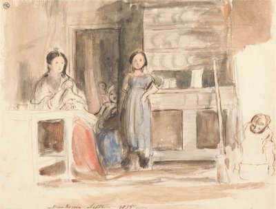 Escena de cocina: Dunkerrin, septiembre de 1835 de Sir David Wilkie