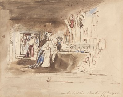 De compras por las calles de Chester de Sir David Wilkie