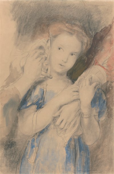 Estudio para "El primer pendiente" de Sir David Wilkie