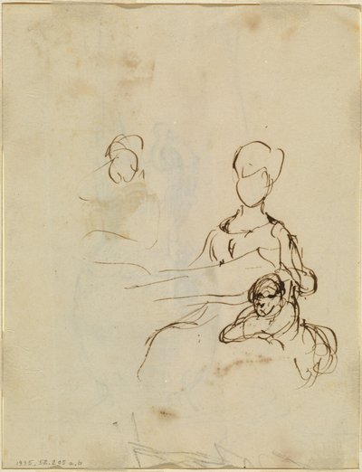 Estudio de una madre y un niño [verso] de Sir David Wilkie