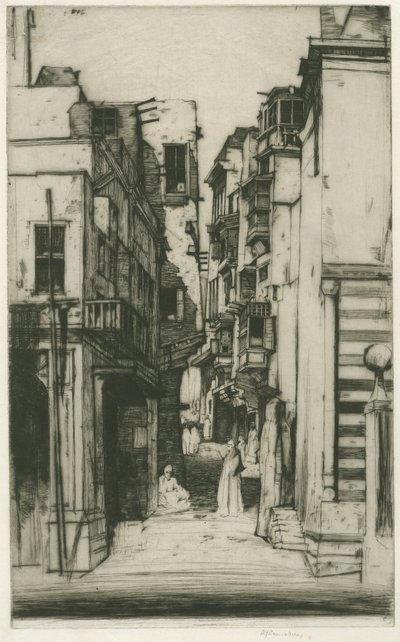 Calle en El Cairo de Sir David Young Cameron