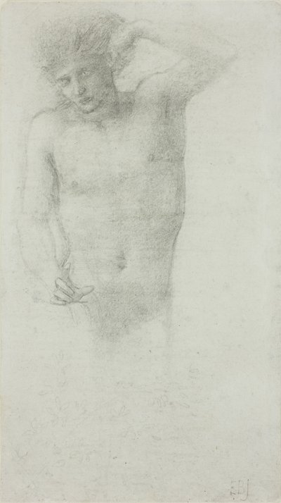 Desnudo Masculino de Sir Edward Burne Jones