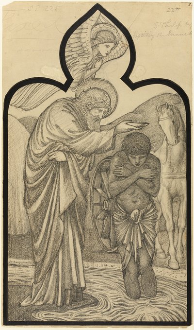 San Felipe bautizando al eunuco de Sir Edward Burne Jones