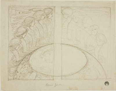 Mujeres Serpiente Alrededor del Globo de Sir Edward Burne Jones