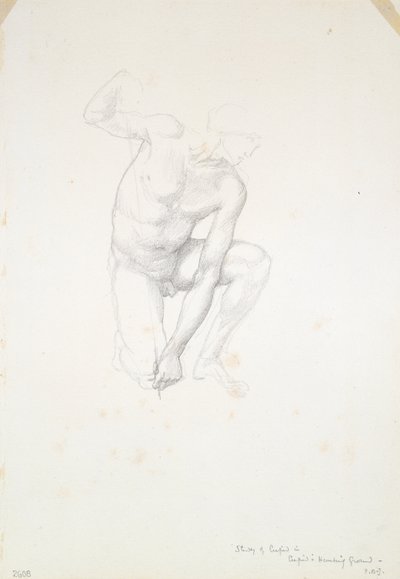 Estudio para Cupido de Sir Edward Burne Jones