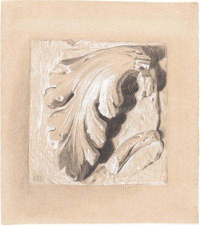 Un fragmento de un friso antiguo de Sir Edward Coley Burne Jones