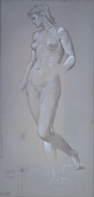 Antonia, 1877 de Sir Edward Coley Burne Jones