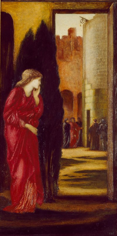 Danae y la torre de bronce de Sir Edward Coley Burne Jones