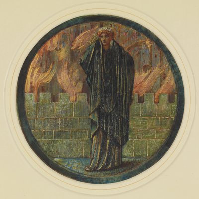 Las lágrimas de Helena. El libro de las flores, 1882-1898 de Sir Edward Coley Burne Jones