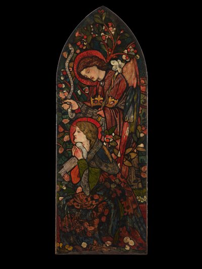 La Anunciación, 1857 de Sir Edward Coley Burne Jones