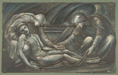 El entierro, 1879 de Sir Edward Coley Burne Jones