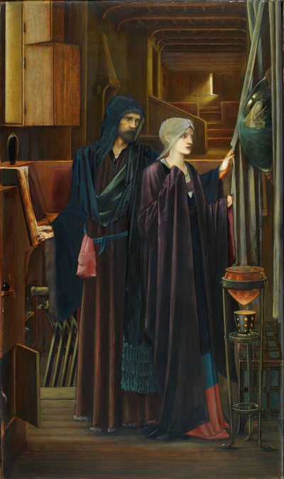 El mago, 1898 de Sir Edward Coley Burne Jones