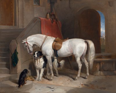 Favourites, the Property of H.R.H. Prince George of Cambridge [1835, Royal Academy of Arts, Londres, catálogo de exposición]. de Sir Edwin Henry Landseer