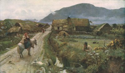 Chismes de Galway, c1887 de Sir Ernest Albert Waterlow