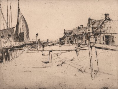 En el puerto, Volendam de Sir Frank Short