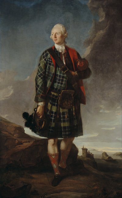 Sir Alexander Macdonald (Sir Alasdair MacDhòmhnaill Shlèite), 1744 de Sir George Chalmers