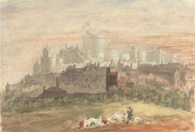 Capriccio del castillo de Windsor de Sir George Hayter