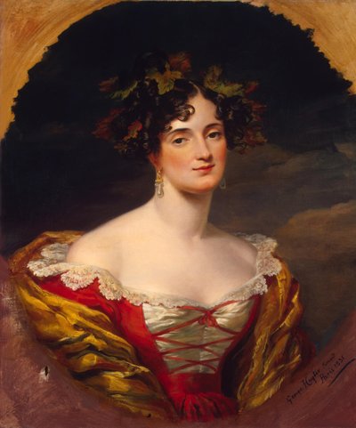 Retrato de la condesa Sofía Kisseleff 1801-1875, de soltera Potocka, 1831 de Sir George Hayter