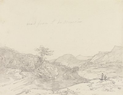 Entre Llangollen y Oswestry de Sir George Howland Beaumont seventh Baronet