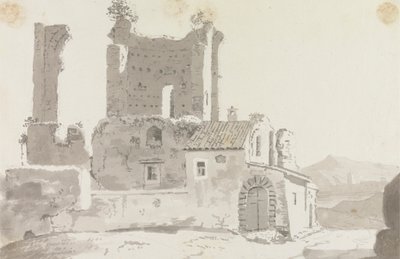 Ruinas fuera de Roma de Sir George Howland Beaumont seventh Baronet