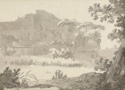 El Vaticano desde la carretera de Ponte Mola de Sir George Howland Beaumont seventh Baronet
