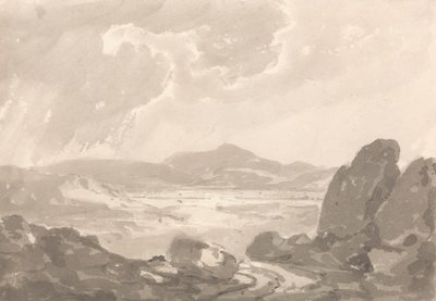 Vista sobre el valle de Sir George Howland Beaumont seventh Baronet