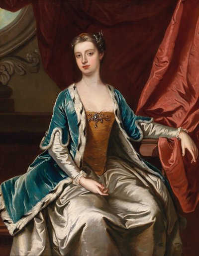 Retrato de Lady Mary Wortley Montagu 1689-1762 de Sir Gotfrey Kneller