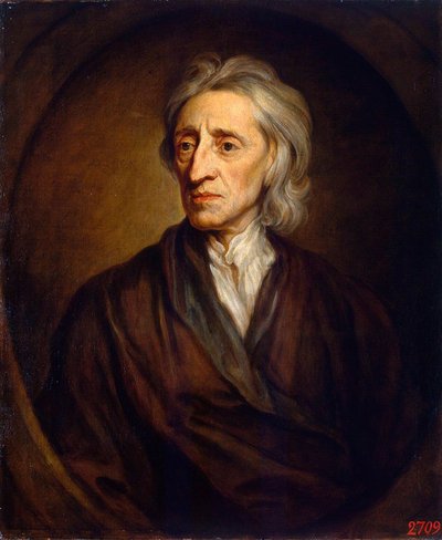 Retrato del médico y filósofo John Locke, 1632-1704, 1697 de Sir Gotfrey Kneller
