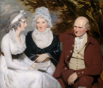 John Johnstone, Betty Johnstone y Miss Wedderburn de Sir Henry Raeburn