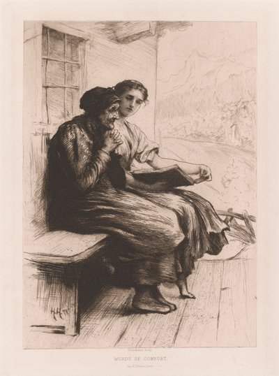 Palabras de consuelo de Sir Hubert von Herkomer