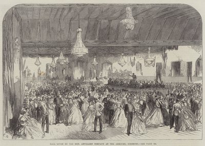 Baile dado por la Compañía de Artillería Honorable en la Armería, Finsbury de Sir John Charles Robinson