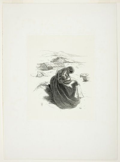 La joven madre de Sir John Everett Millais