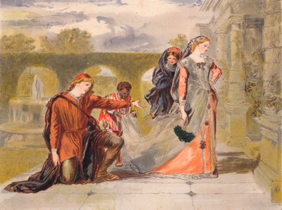 Ven muerte c1875 de Sir John Gilbert