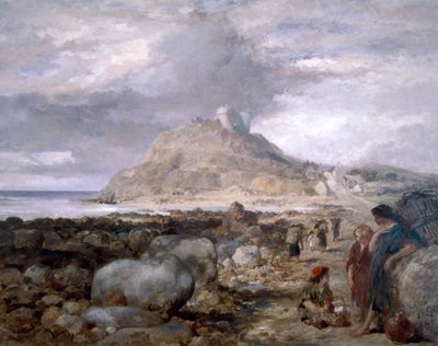 Castillo de Criccieth, Gales de Sir John Gilbert
