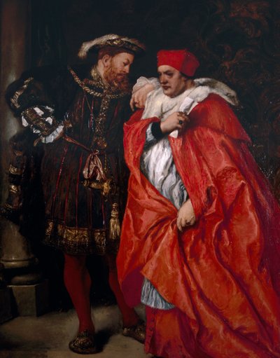 Ego et Rex Meus, Rey Enrique VIII y Cardenal Wolsey de Sir John Gilbert