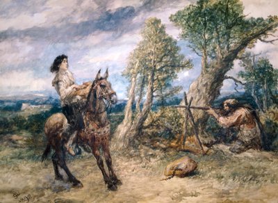 Primera Aventura de Gil Blas de Sir John Gilbert