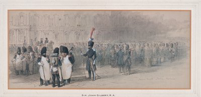 Guardia Nacional en las Tullerías, 1846 de Sir John Gilbert