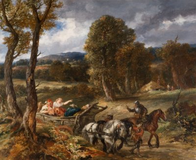 El carro de equipaje de Sir John Gilbert