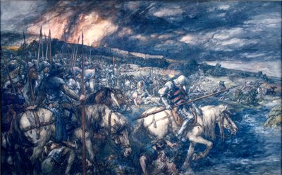 Guerra: después de la batalla, 1888 de Sir John Gilbert
