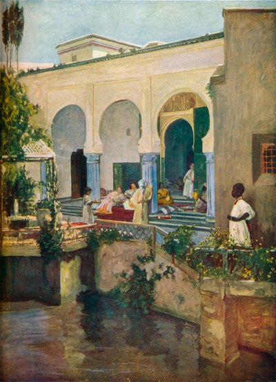 Interior de un harén moro, 1907 de Sir John Lavery