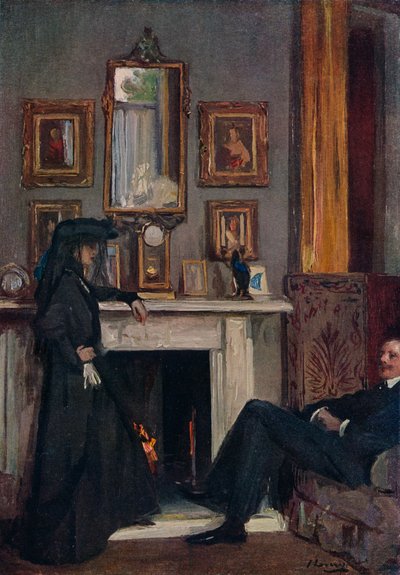El Salón Gris, Tánger, 1911, 1914 de Sir John Lavery