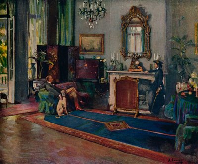 El galgo de Sir John Lavery