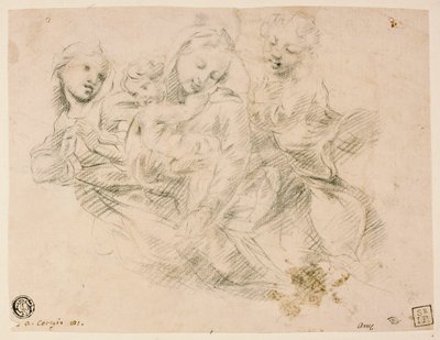 Virgen con el Niño y dos ángeles de Sir Joshua Reynolds
